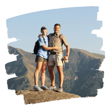 Couple hiking after HRT andTestosterone Replacement Therapy (TRT) in Seattle and Olympia