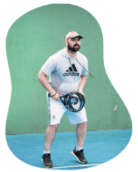 Man playing racketball after Testosterone Replacement Therapy (TRT) in Seattle and Olympia