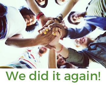 We did it again!